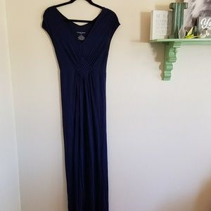 Liz Lange Navy Maternity Dress